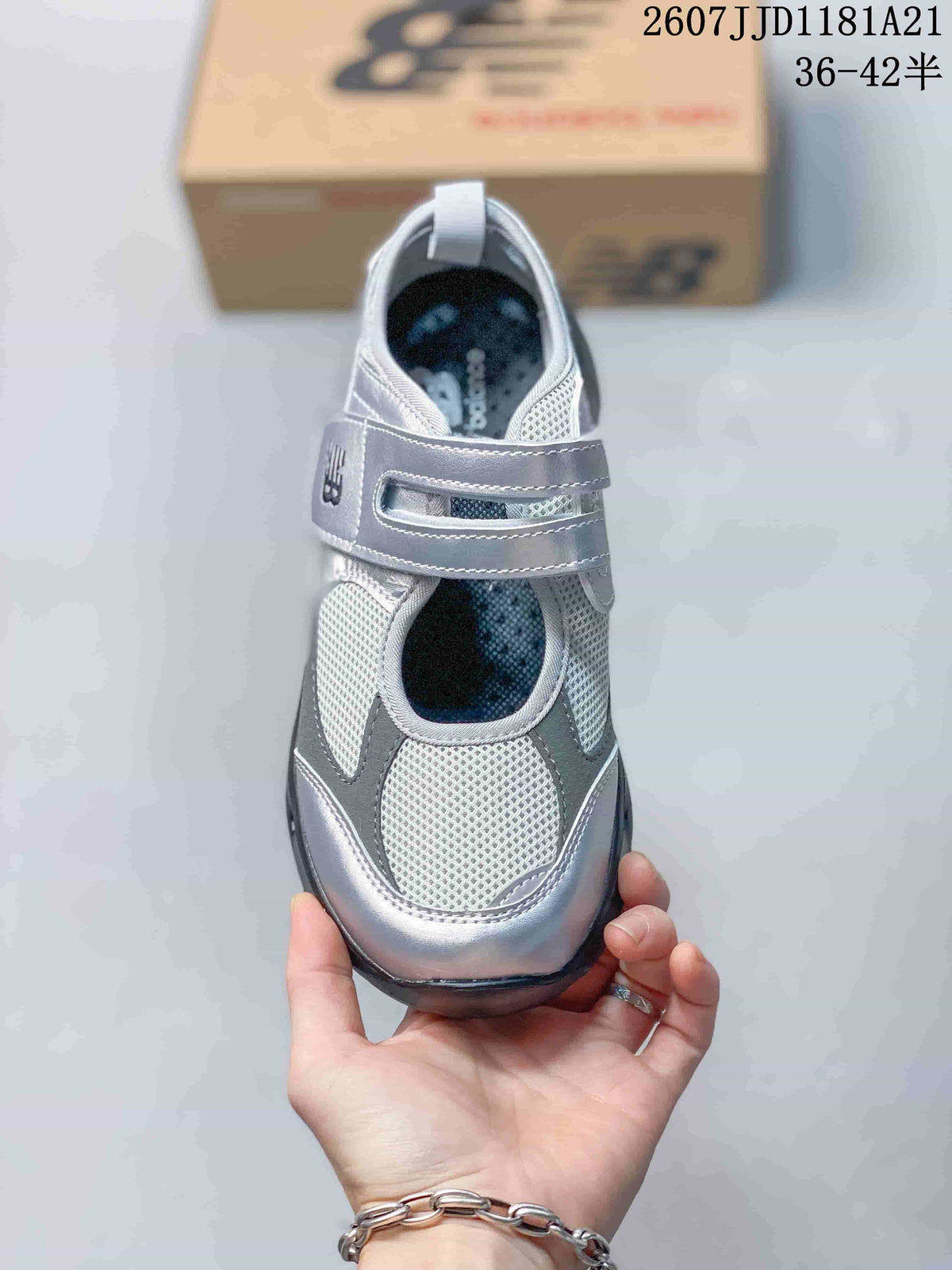 New Balance Breeze Mary Jane Sneakers Silver 712110EYT
