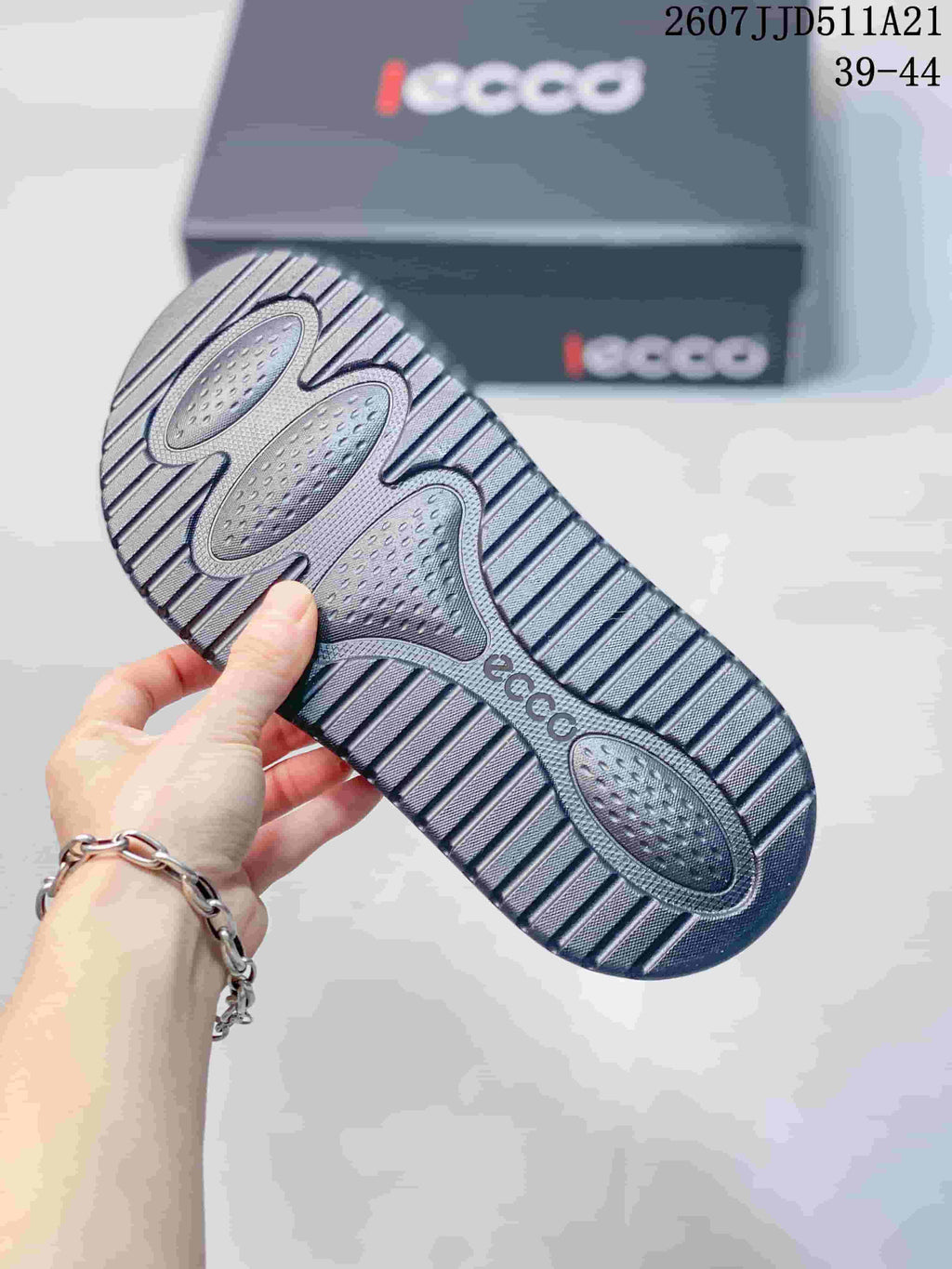 ECCO Biarritz Men's Open-Toe Sandals Gray 2607JJD511A21
