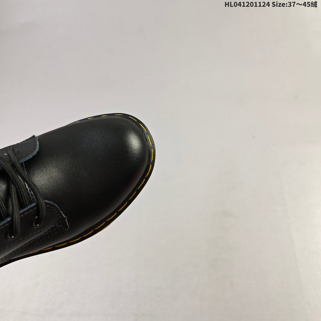 Dr. Martens 1460 Black Platform Lace-Up Boots