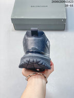 Balenciaga Grey Trail-Style Lace-Up Sneakers 2606GDD843A23