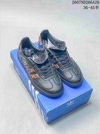 adidas Originals Samba OG Black Sneakers with Patterned Stripes