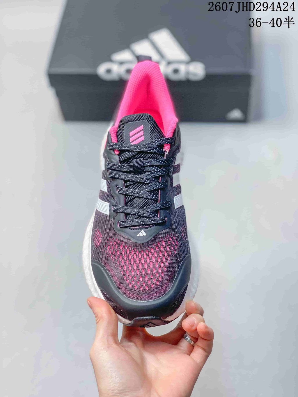 adidas Switch FWD Running Shoes Black Pink White