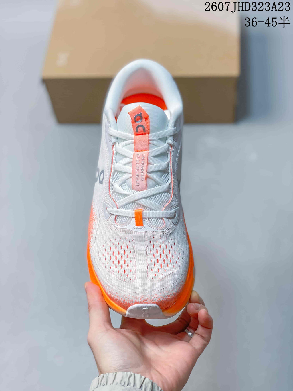On Cloudtilt Remix Sneakers White Orange 712330EEU