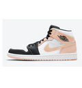 Jordan Air Jordan 1 Mid Pink White Black 554725-133