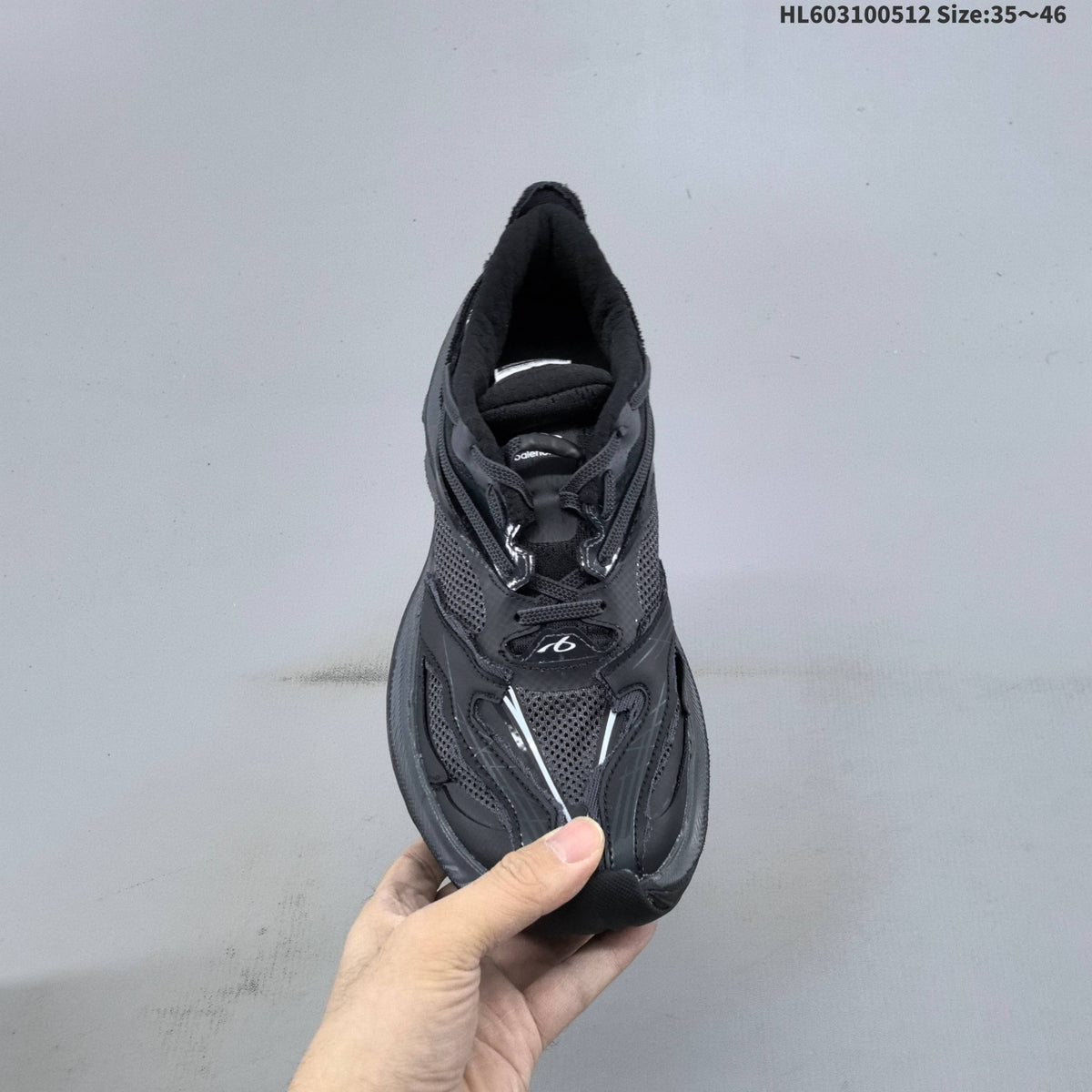 Balenciaga Triple S 2 Sneaker in Charcoal Gray