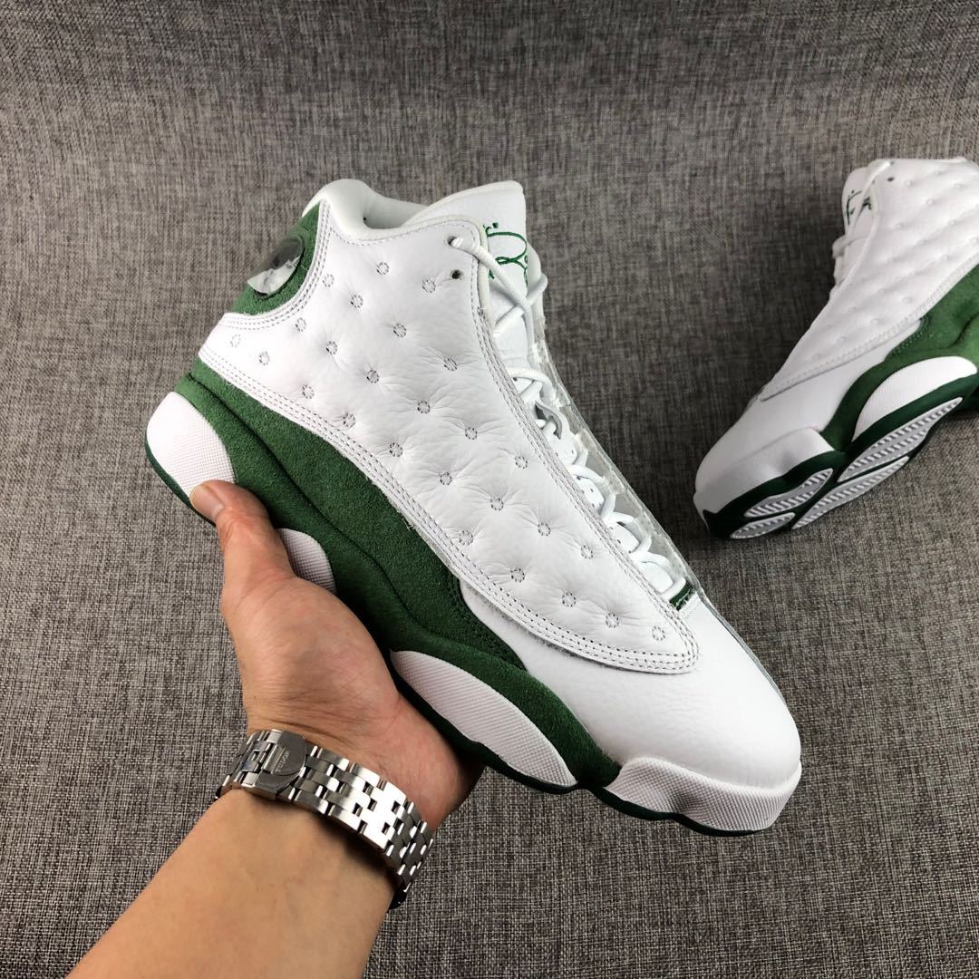 Jordan Air Jordan 13 Ray Allen PE White Green Sneakers