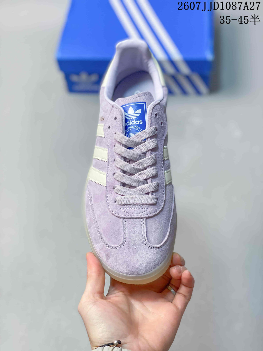 adidas Originals Samba ADV Lavender Low-Top Sneakers