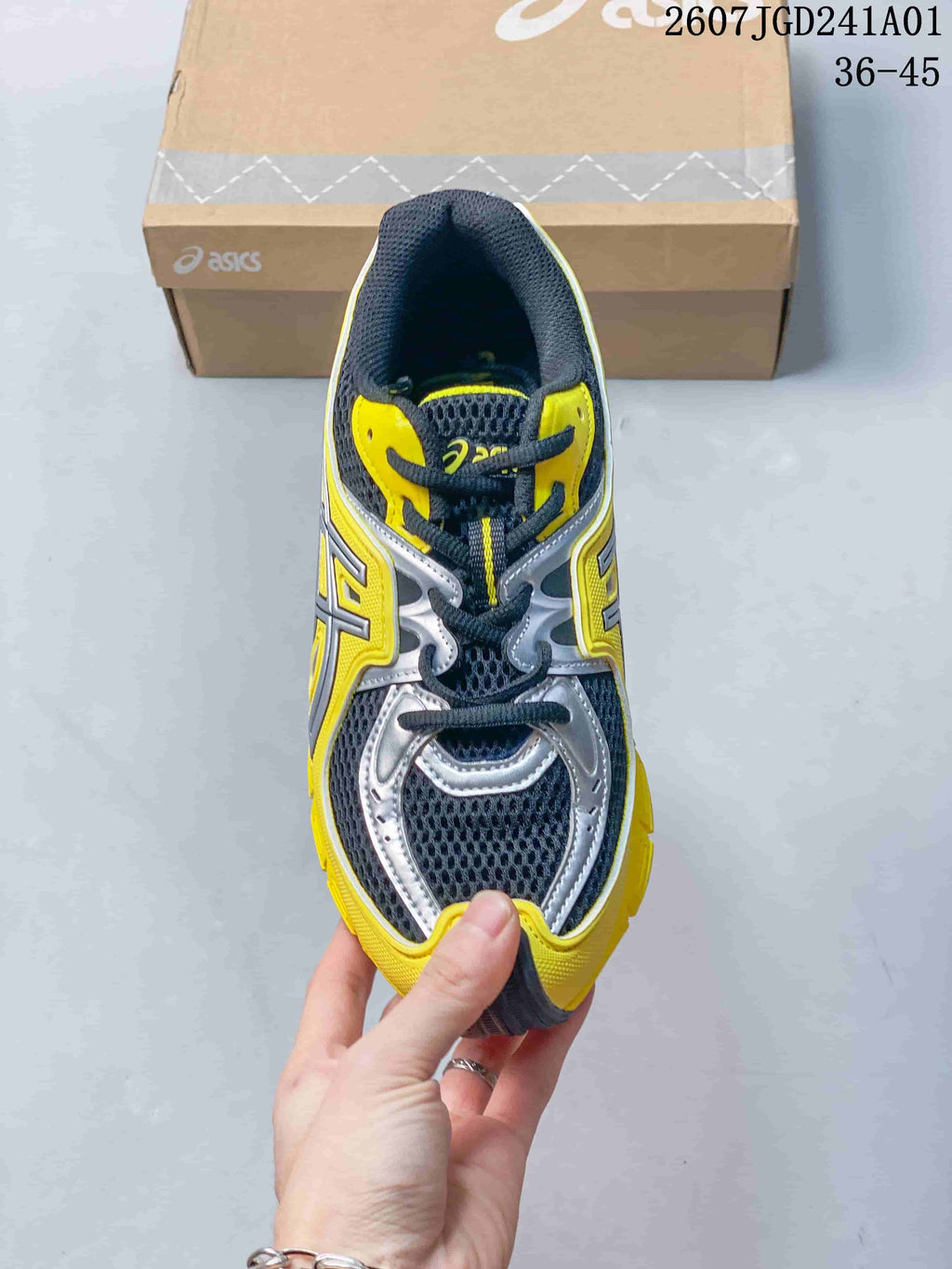 ASICS GEL-SD Lyte Sneakers in Yellow and Charcoal