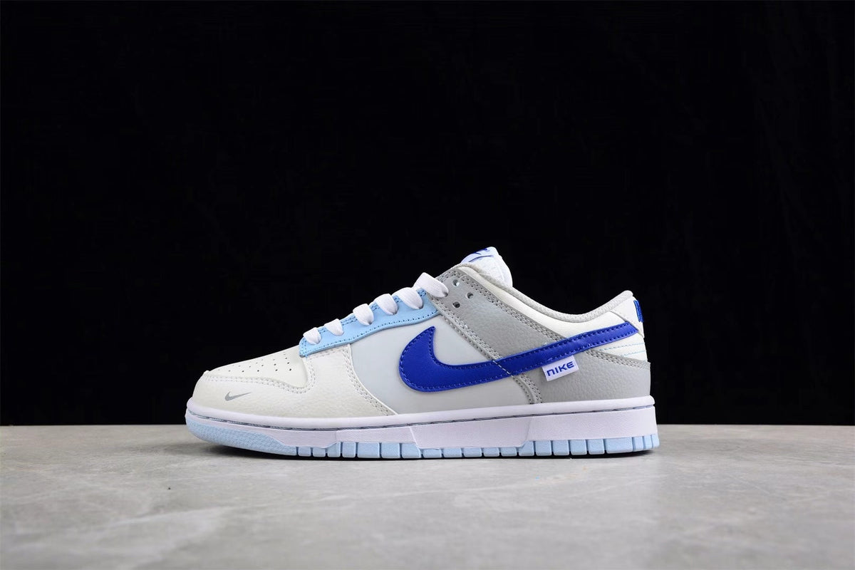 Nike SB FB1843-141 Low-Top Sneakers White Blue