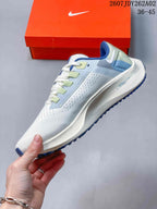 Nike Pegasus 38 Running Shoes in White, Blue and Green