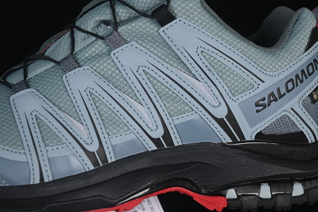 Salomon XA PRO 3D GTX Trail Running Shoes, Gray/Black/Red, 407894