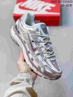 Nike P-6000 Premium Silver White Sneakers