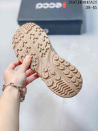 ECCO 2607JWD845A25 Men's Mesh Trail Sneakers Beige