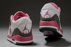 Jordan Air Jordan 3 High-Top Sneakers White Pink