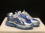 Off-White Be Right Back Sneakers Blue White Silver