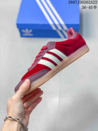 adidas Originals Samba Vegan OG Sneakers Burgundy White