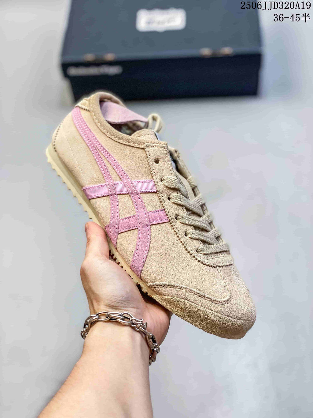 Onitsuka Tiger Low-Top Sneakers Beige Pink 2506JJD320A19