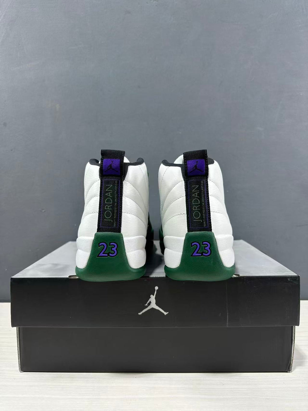 Jordan Air Jordan 12 Bucks White Green CT8013-103 Sneakers