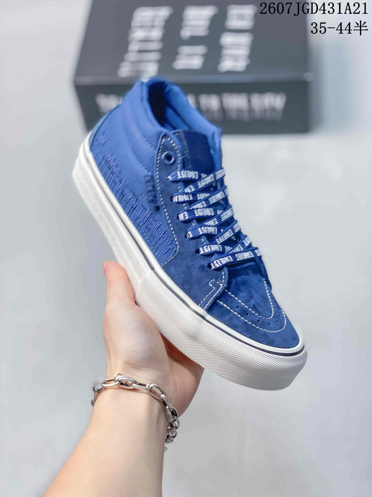 Vans CIVILIST BERLIN x SK8 Blue Low-Top Sneakers