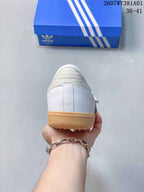 adidas Samba Jane Mary Jane Sneakers White Grey Gum Sole