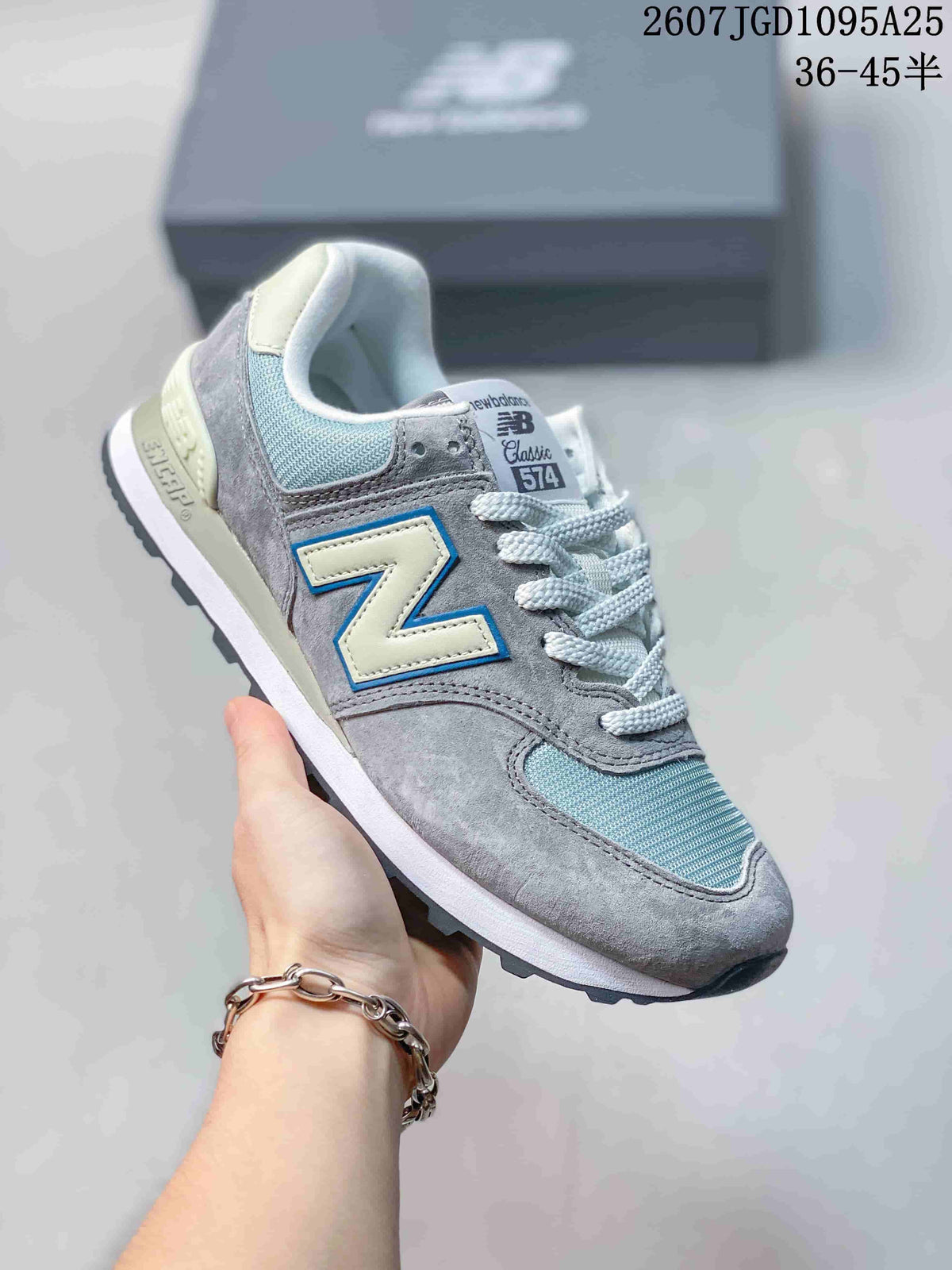 New Balance 574 Sneakers Gray Blue Cream 712250EWO