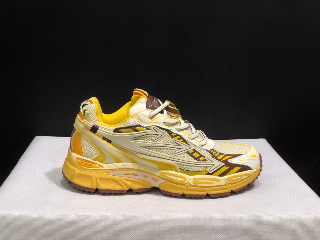 Off-White Be Right Back Sneakers Yellow Brown EU 36-45