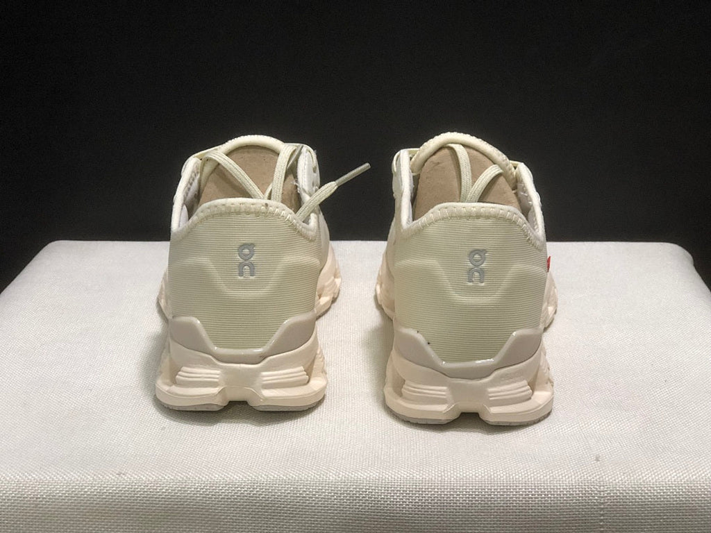On Cloud X 4 AD Sneakers in Ghost and Dew