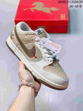Nike SB Dunk Low Year of the Horse Red and Cream Sneakers