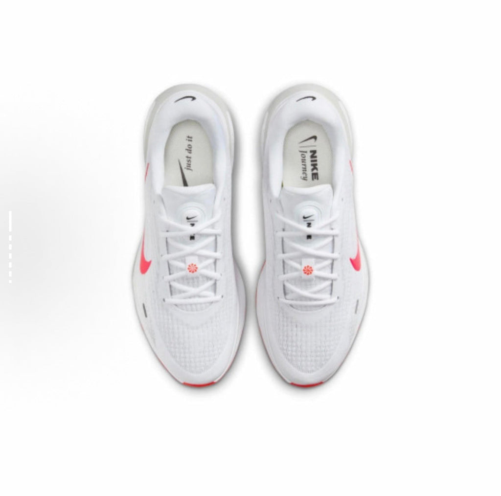 Nike Journey Run FN0228-106 White Red Running Shoes