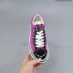Vans Old Skool Platform Low-Top Sneakers, Purple and Black