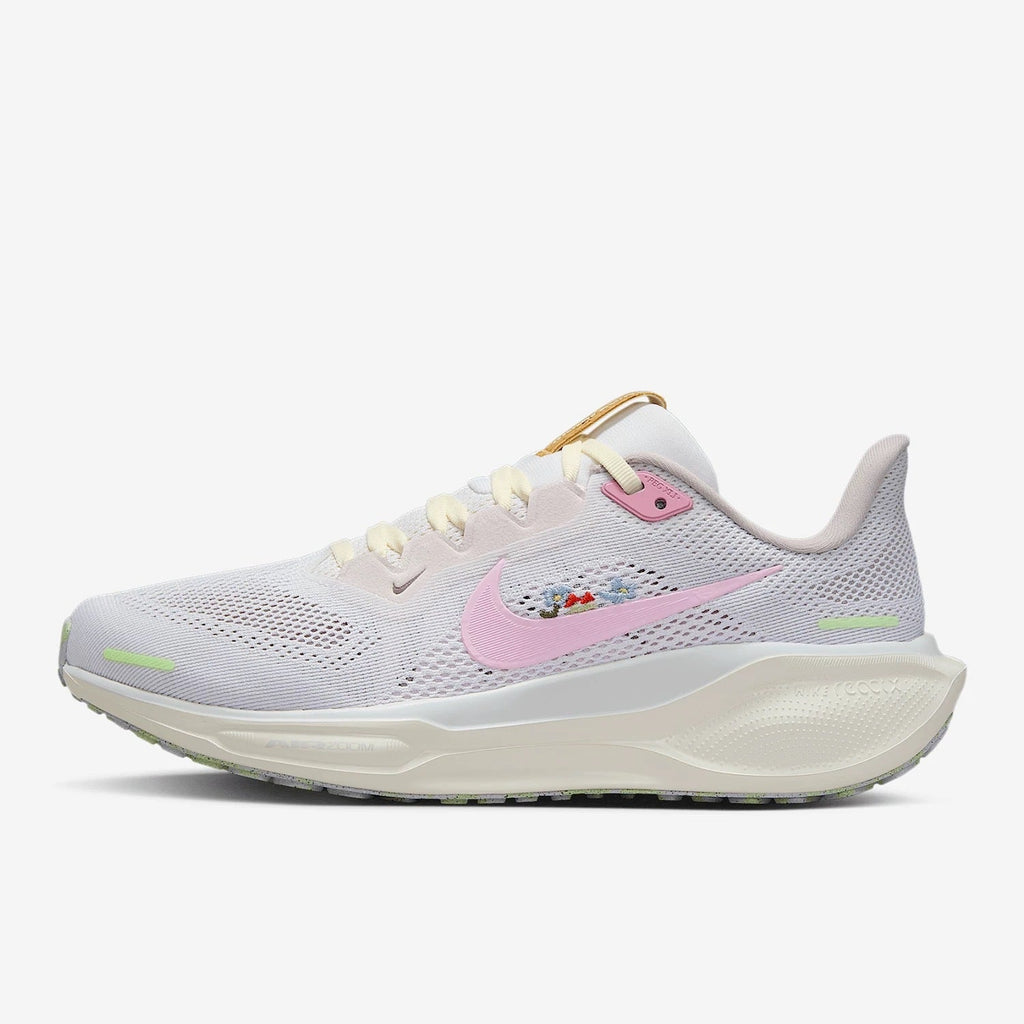Nike Pegasus 41 Running Shoes, White and Pink, IB8882-161