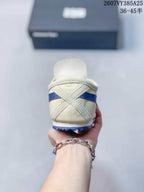 Onitsuka Tiger Mexico 66 Slip-On Sneakers Cream Blue