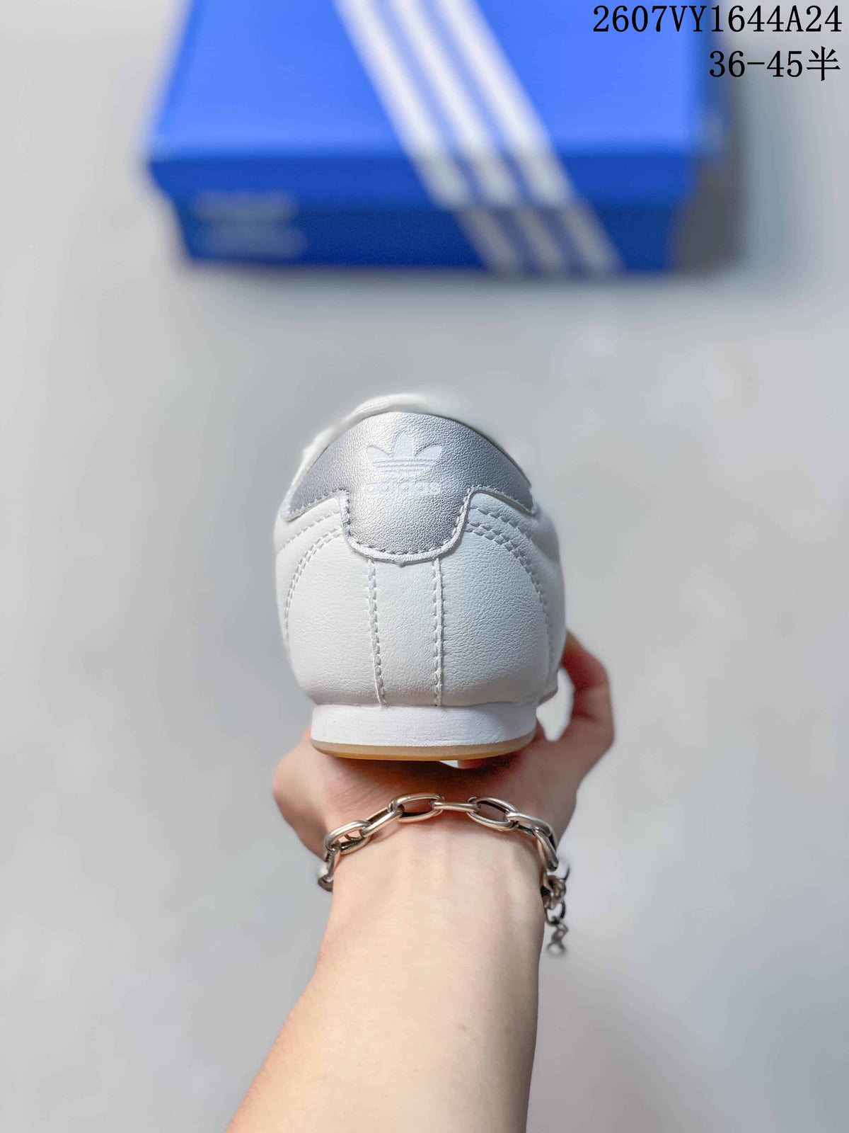 adidas Taekwondo Low-Top Sneakers White Silver