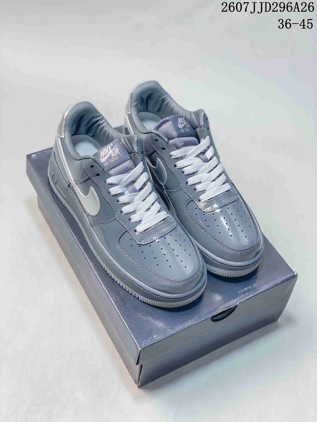 Nike Air Force 1 Low Stussy Grey Sneakers 722260UPW