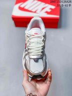 Nike V2K Run Low-Top Sneakers White Silver Pink