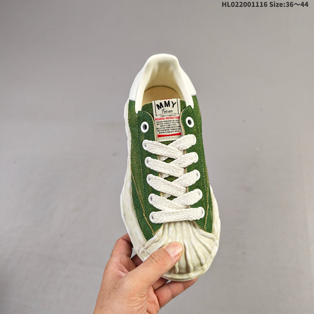 Maison Mihara Yasuhiro Blakey Sneakers Green