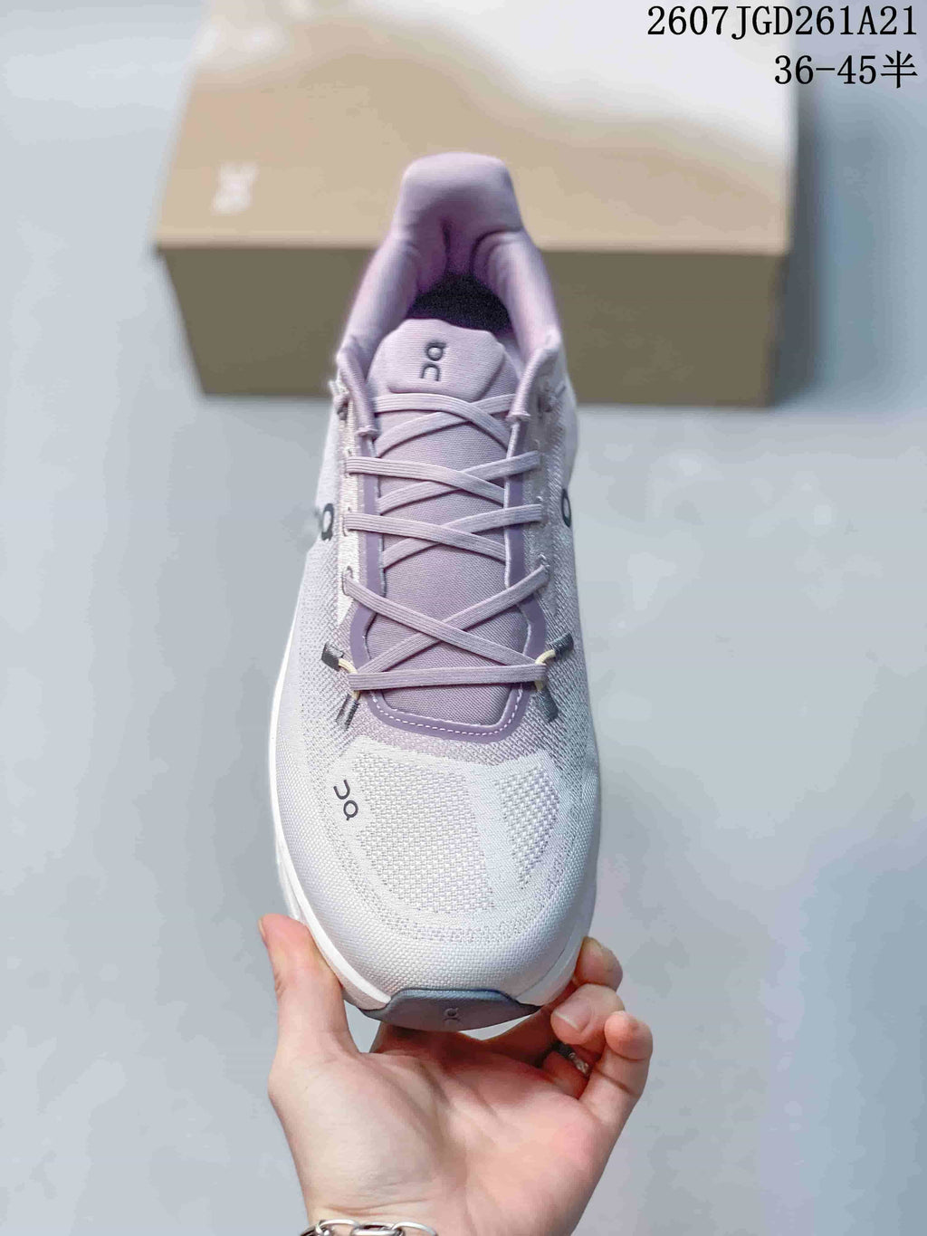 On Cloudtilt Women's Low-Top Sneakers White Lilac 2607TGD261A21