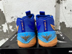 Puma Melo Basketball Shoes, Blue and Yellow