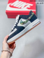 Nike Air Force 1 '07 Low Sneakers Navy White Camo