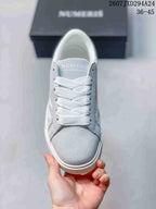 NUMERIS 2607JXD294A24 Light Gray Low-Top Sneakers