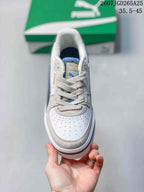PUMA CA Pro Leather Low-Top Sneakers White Navy Red 712250URY