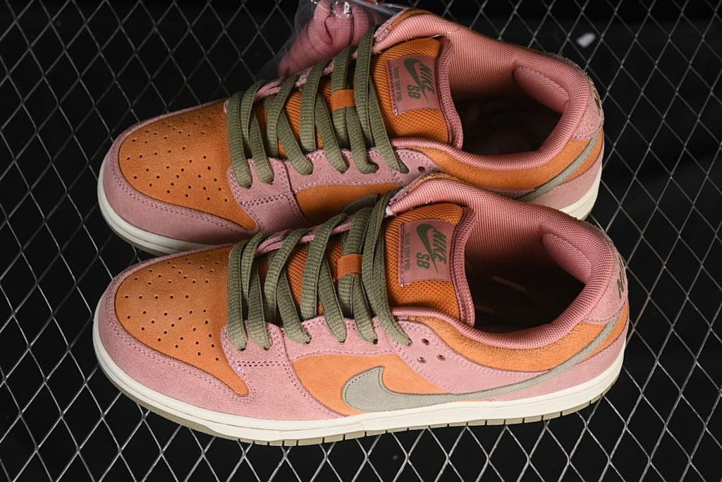 Nike SB Dunk Low Pro Pink and Orange Sneakers HJ4135-600