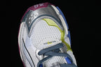 Balenciaga Runner 7.0 Sneakers in White, Blue and Yellow
