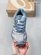 ASICS Gel-Cumulus 16 Mesh Sneakers in Blue, Silver and Green