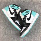 Jordan Air Jordan 1 High Mint Green Black White Sneakers