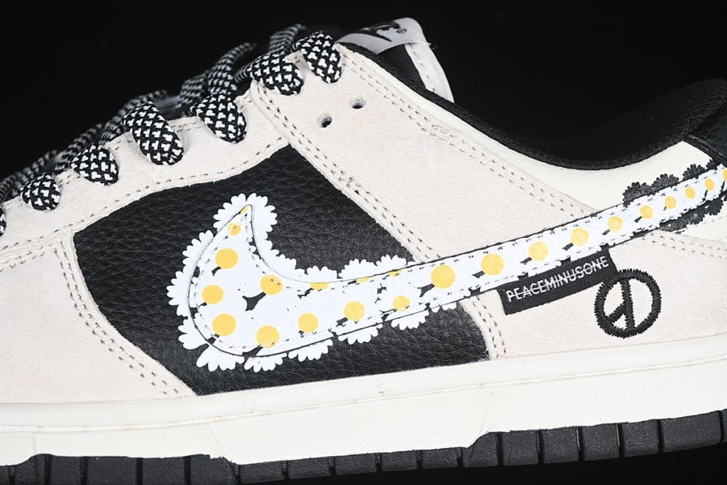 Nike SB Dunk Low Daisy Swoosh Black White DJ2024-073