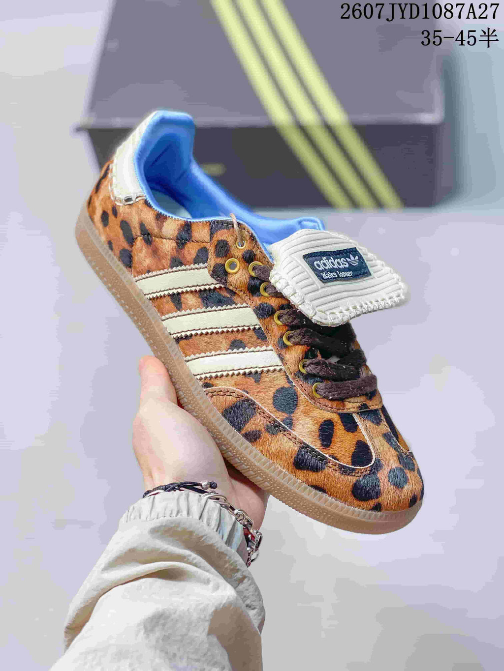 adidas Samba ADV Leopard Low-Top Sneakers