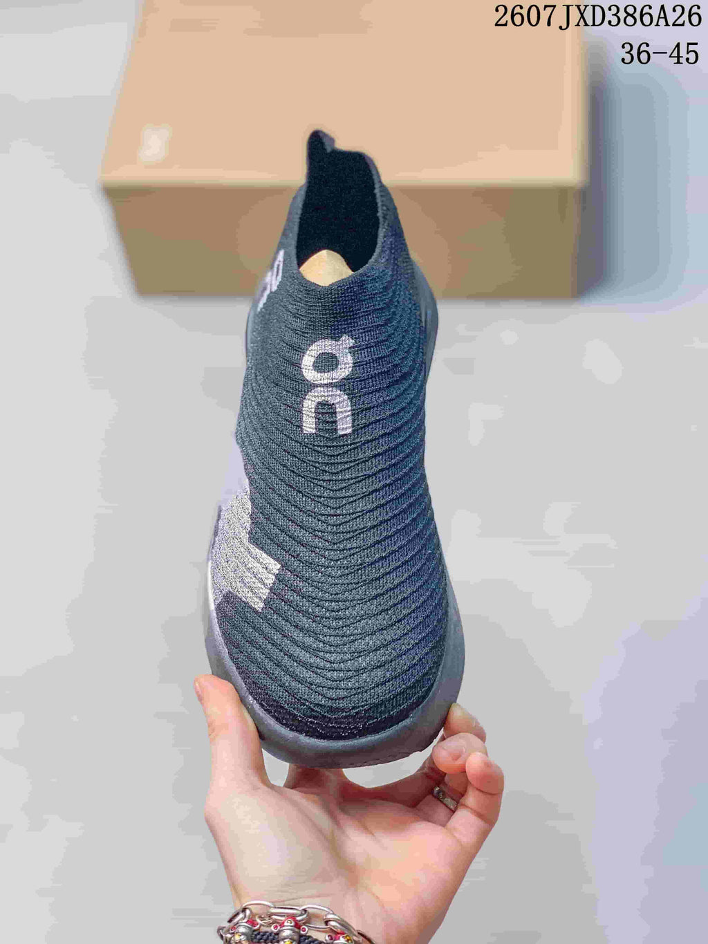 On Cloudboom Strike LS Slip-On Sneakers Dark Gray 712410EWO