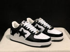 BAPE Bape Sta Low Sneakers Black White