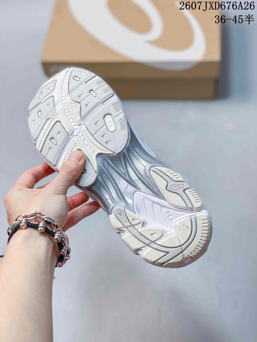 ASICS Gel-Kayano 14 Sneakers White Silver 2607JXD676A26